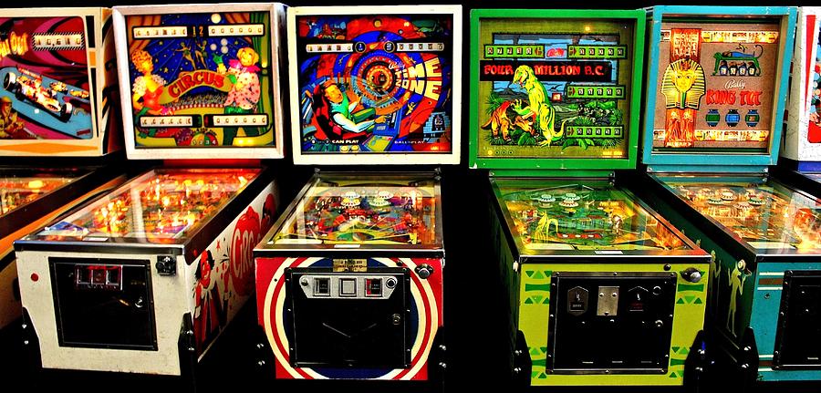 Vintage pinball flippespill for utleie