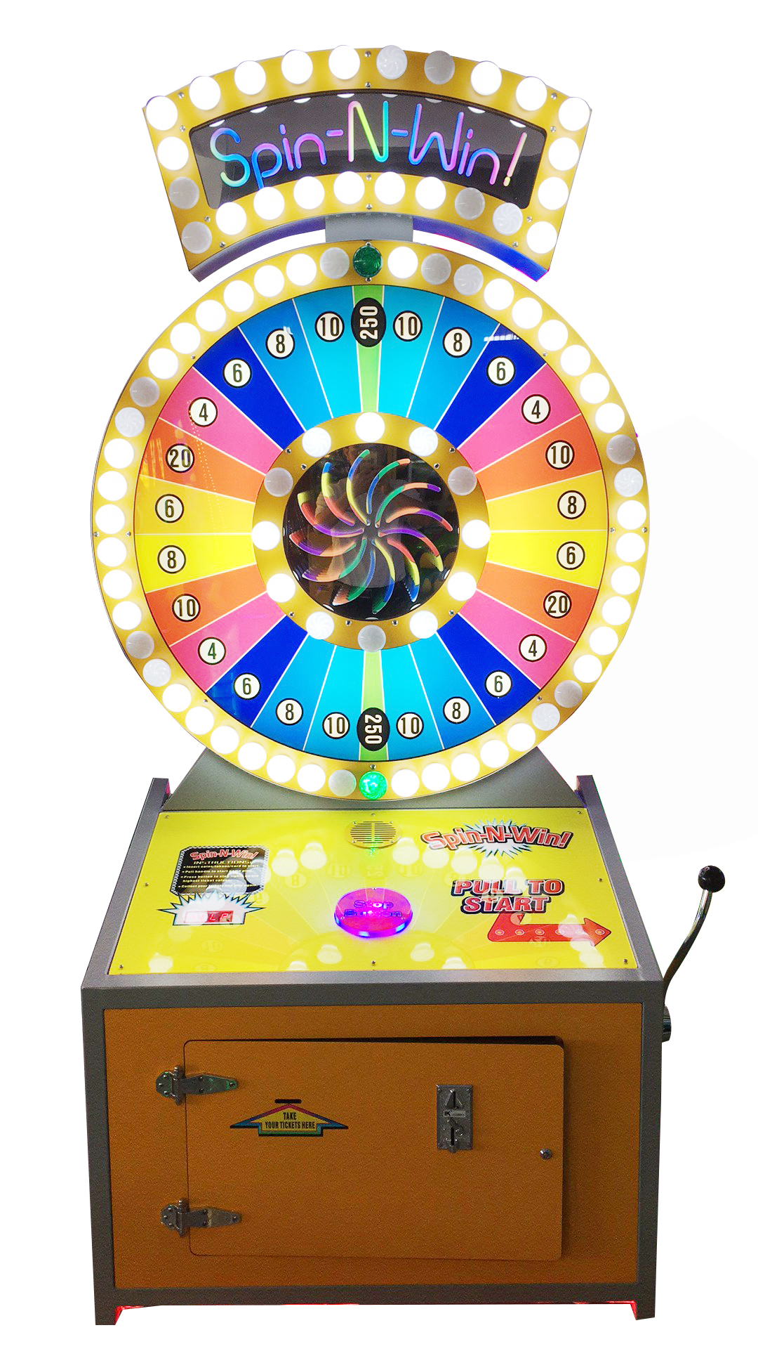 Lykkehjul for utleie Spin N Win Wheel Of Fortune